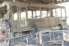 Bengkel Damri di Surabaya Terbakar, Bus Listrik Bekas KTT G20 Bali Ikut Hangus