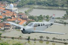 Pesawat Bonanza TNI AL Jatuh Tenggelam di Selat Madura, 2 Penerbang Belum Ditemukan