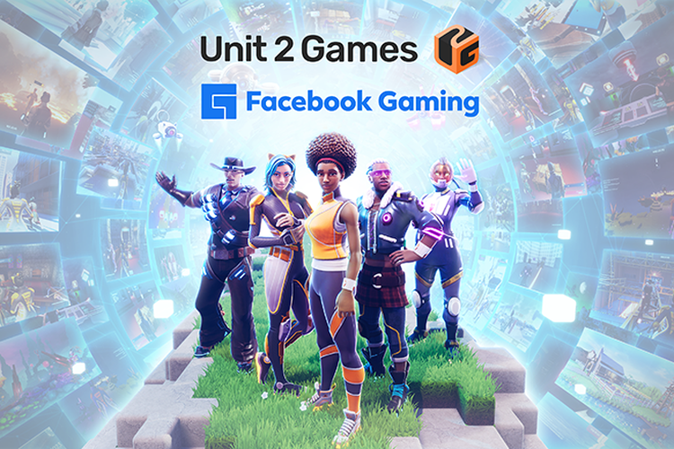 Ilustrasi Unit 2 Games yang diakuisisi FAcebook Gaming.
