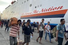 81.562 Pemudik Tiba dan Berangkat dari Pelabuhan Tanjung Perak Surabaya