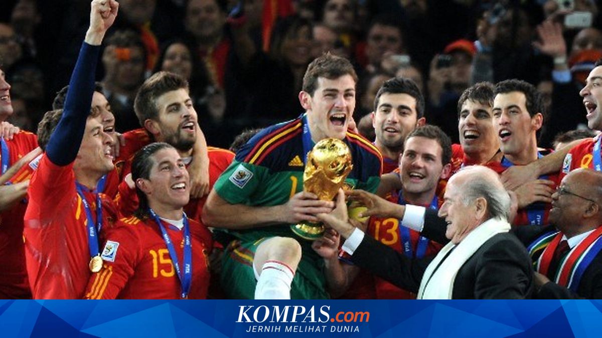 Saat Real Madrid-Barcelona Bersama Antar Spanyol Juara Piala Dunia 2010