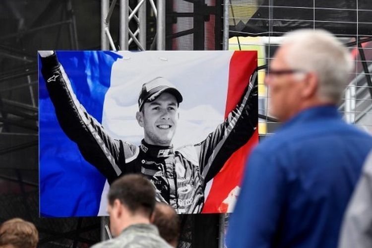 Anthoine Hubert meninggal dunia pascakecelakaan saat feature race di sirkuit Spa-Francorchamps, Belgia, Sabtu (31/8/2019) waktu setempat.