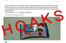 [HOAKS] Permen Susu di Banyumas Mengandung Narkoba Jenis Benzodiazepin