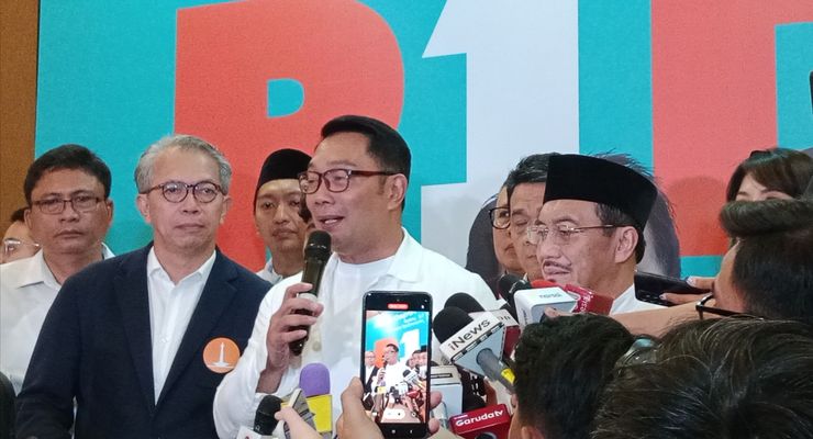 Ridwan Kamil Akui Hasil Quick Count Internalnya Tak Tembus 50 Persen