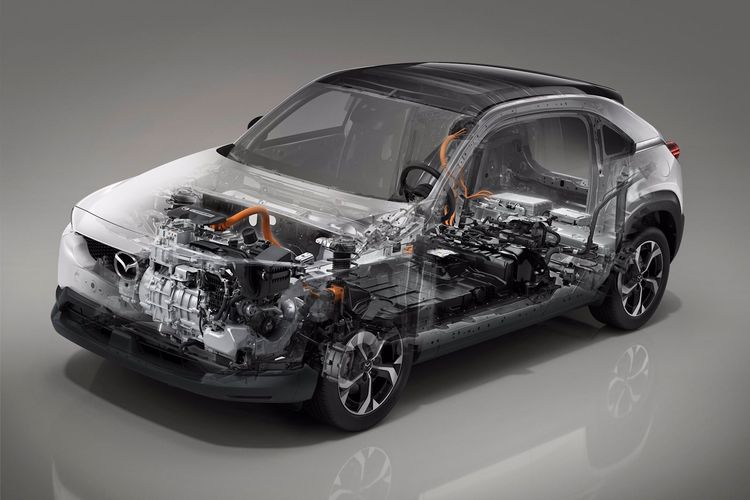 Mazda MX-30 R-EV bermesin rotary dan berteknologi plug-in hybrid