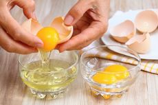 Kuning Vs Putih Telur, Apa Beda Proteinnya?