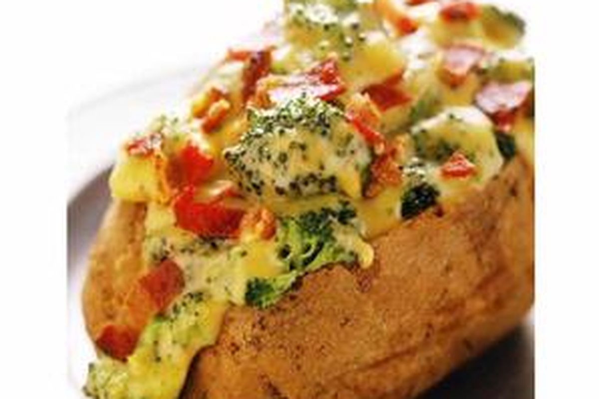 Kentang Panggang Isi