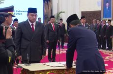 Jokowi Lantik Angga Raka Prabowo sebagai Wamenkominfo