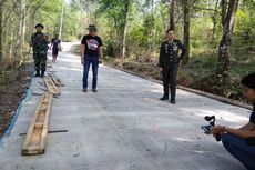 TNI dan Warga Purwakarta Bangun Jalan yang Bisa Dilalui Tank di Daerah Terpencil
