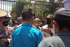 Demo Tolak Kenaikan NJOP di Labuan Bajo, Massa Aksi Terlibat Saling Dorong dengan Aparat