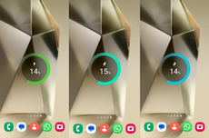 Beda Arti Warna Lingkaran Hijau, Tosca, dan Biru Saat Mengecas HP Samsung
