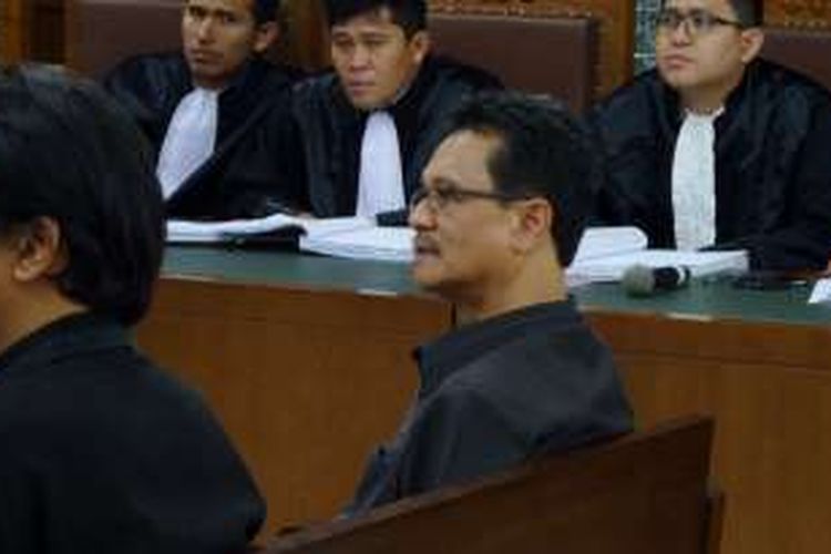 Hakim Casmaya sebagai saksi di Pengadilan Tipikor Jakarta, Senin (19/12/2016).