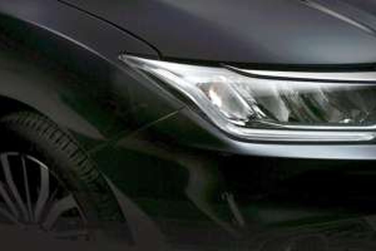 Potongan lampu Honda City Facelift yang akan meluncur di Thailand.