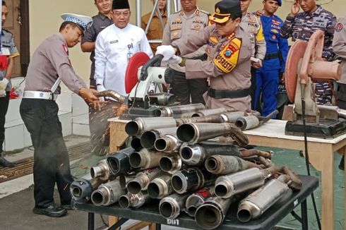 Nekat Pakai Knalpot Brong Bisa Kena Pidana, Denda Rp 10 Juta