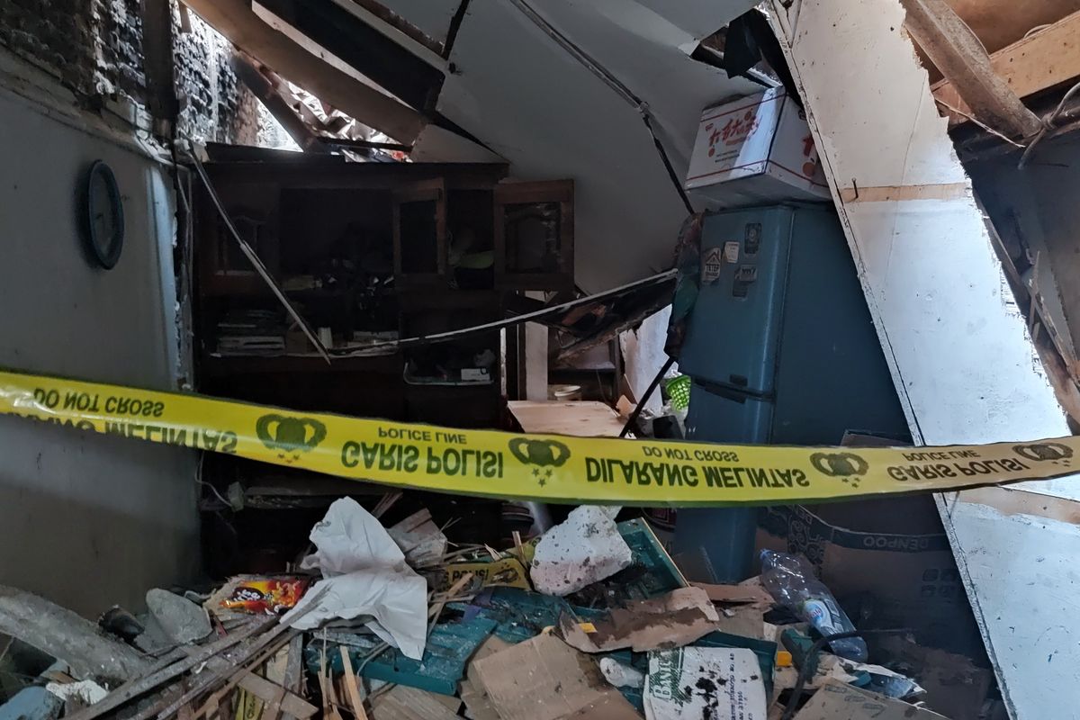 Tabung Gas Meledak di Penjaringan, Pedagang Nasi Uduk Luka Bakar 45 Persen