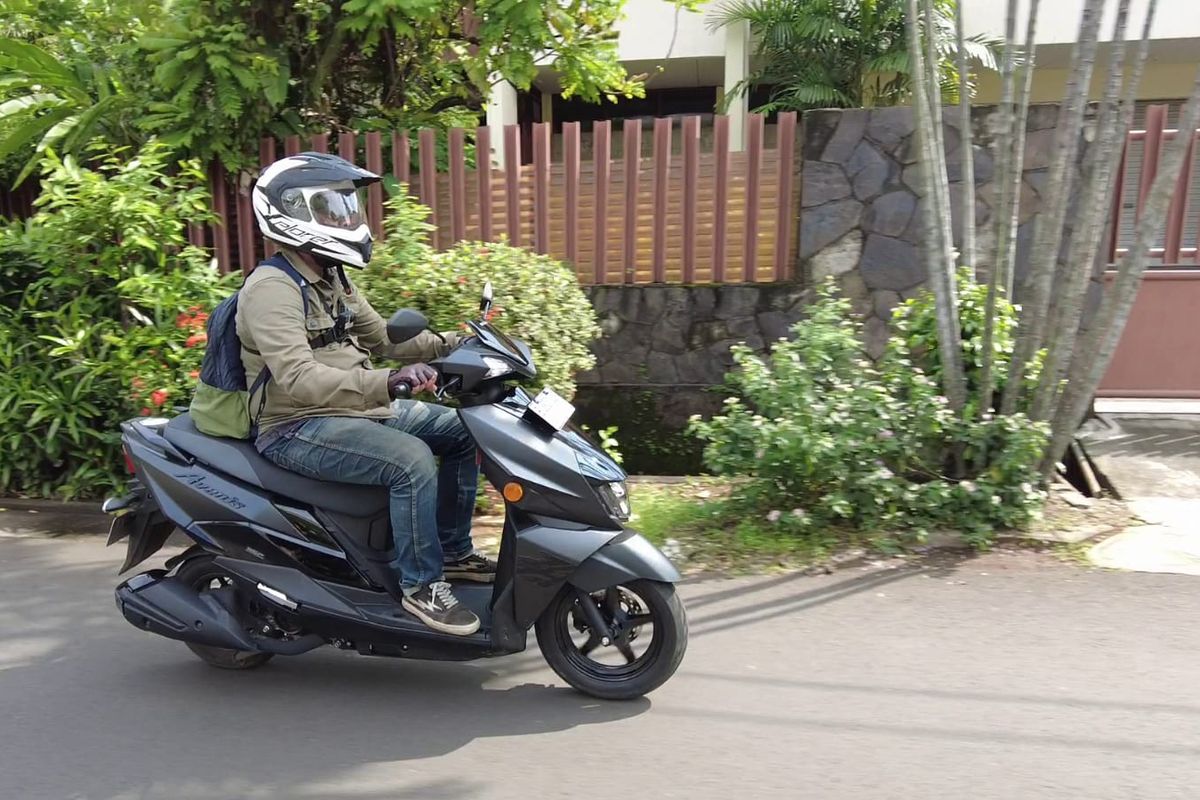 Test ride Suzuki Avenis 125