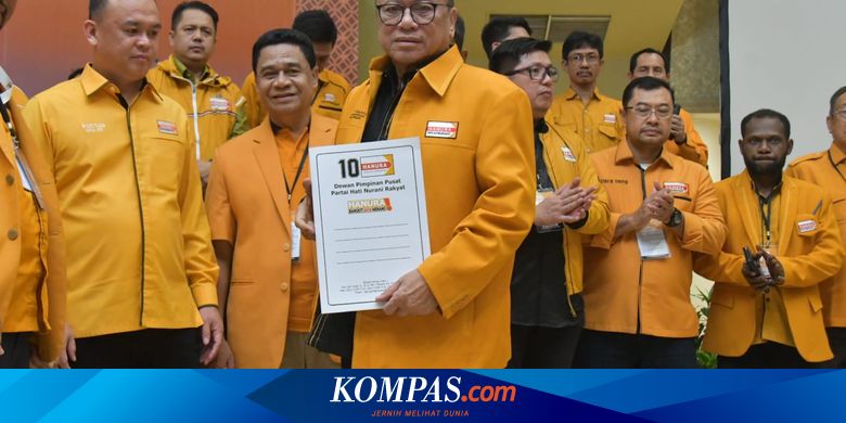 Oesman Sapta Oddang Kembali Jadi Ketum Hanura hingga 2029