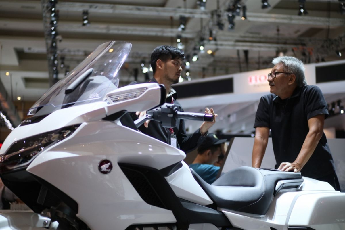 Honda Gold Wing di IIMS 2018.