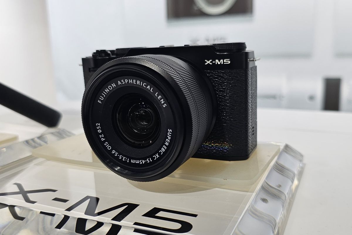 Kamera Fujifilm X-M5 yang baru saja resmi dirilis ke Indonesia pada Jumat (17/10/2024)