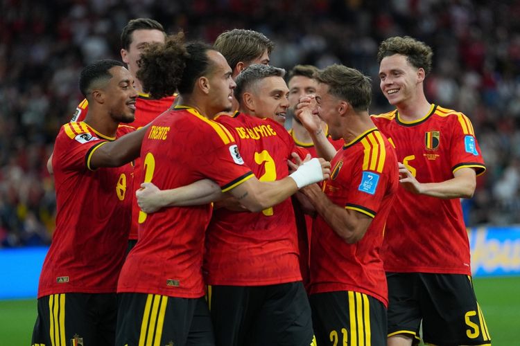 Hasil Selandia Baru Vs Belgia 1-5, Setan Merah Pesta Bintang Lima