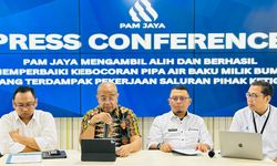 Pipa Milik BUMN Bocor dan Berdampak terhadap 1 Juta Warga Jakarta, PAM Jaya Lakukan Perbaikan