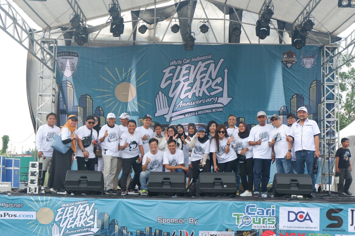 White Car Indonesia Eleven Years Anniversary