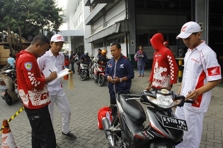 Balik Bareng Honda berangkat dari Yogyakarta menuju Jakarta