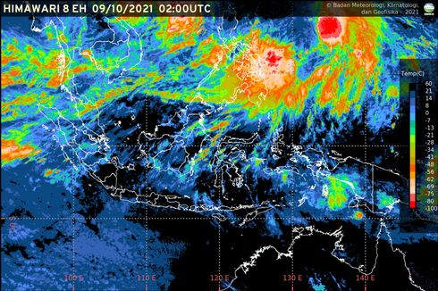 Waspada Siklon Lionrock, Ini Posisi dan Dampaknya ke Wilayah Indonesia