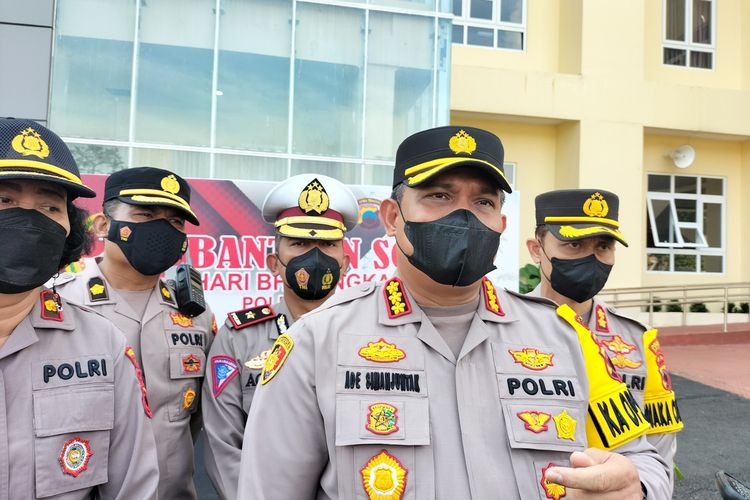 Kepala Kepolisian Resor Kota (Kapolresta) Solo Komisaris Besar Polisi (Kombes Pol) Ade Safri Simanjuntak, saat di Mapolresta Solo