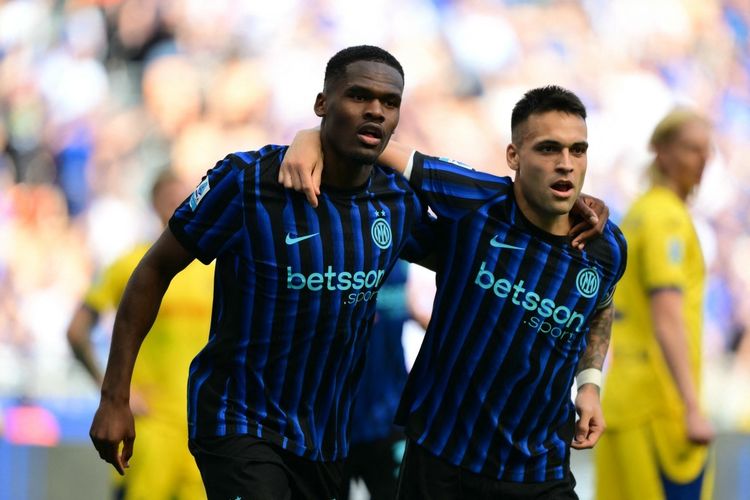 Hasil Inter Vs Verona 1-1, Kieron Bowie Batalkan Kemenangan Nerazzurri
