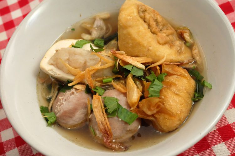 Resep Cuanki Bandung Bakso Kuah Dari Ikan Atau Ayam Halaman All Kompas Com