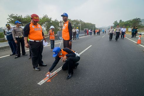 Kondisi 4 Jasad Korban Kecelakaan Tol Cipularang Tidak Utuh