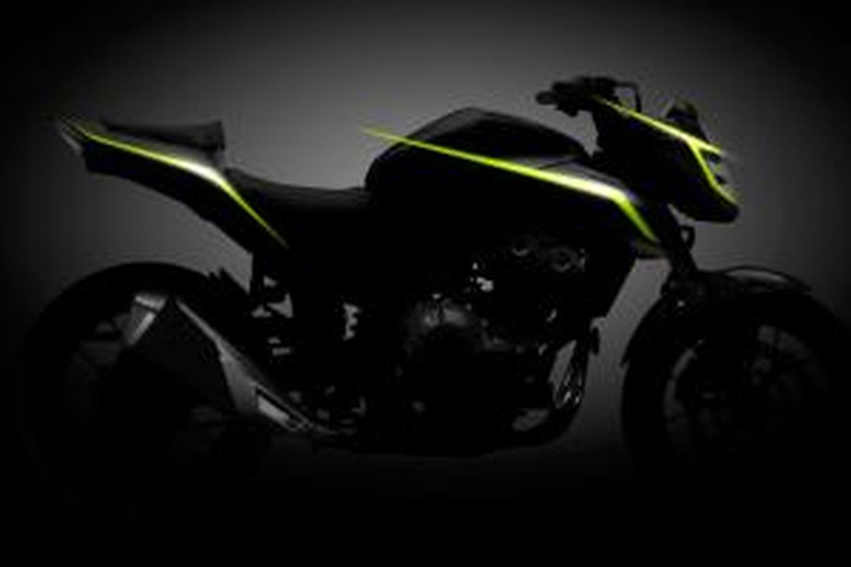 Teaser tampang Honda CB500F yang akan tampil di EICMA, Milan, tak lama lagi.