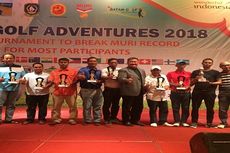 Diikuti 2352, Batam Golf Adventures 2018 Sukses Pecahkan Rekor MURI