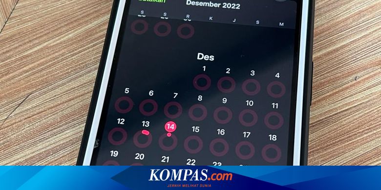 Ramai Kalender untuk Cek Kebugaran Tubuh, Ini Cara Membuatnya di iPhone