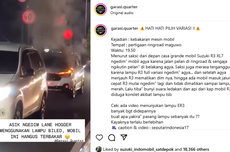 Viral, Suzuki XL7 Terbakar karena Pasang Lampu Variasi