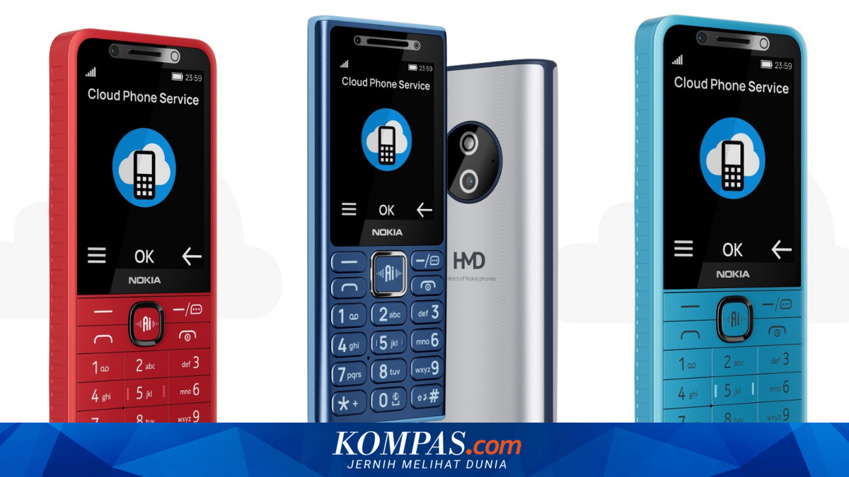 HMD Rilis 4 HP Nokia Baru dengan AI, Pakai Tombol Fisik dan Baterai Lepas-Pasang