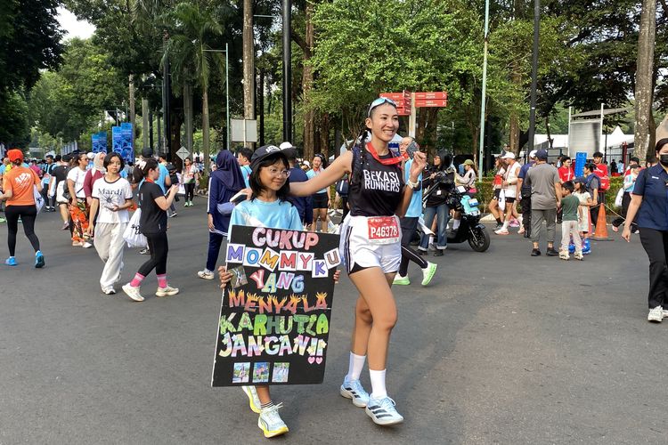 Tak Sekadar Lari 10K di JRF 2026, Pelari Bawa Pesan Kampanye soal Karhutla