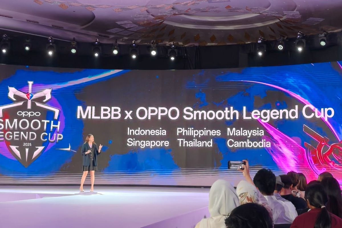 Kompetisi game Oppo Smooth Legend 2025.