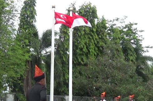 Peringati 1 Muharram, Keluarga Turunan Raja Aceh Kibarkan Bendera Alam Peudeung