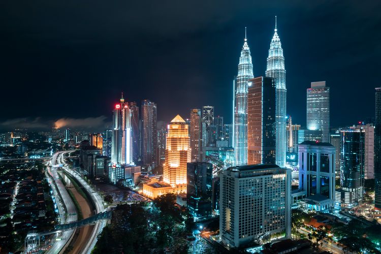 Ilustrasi Kuala Lumpur, Malaysia.