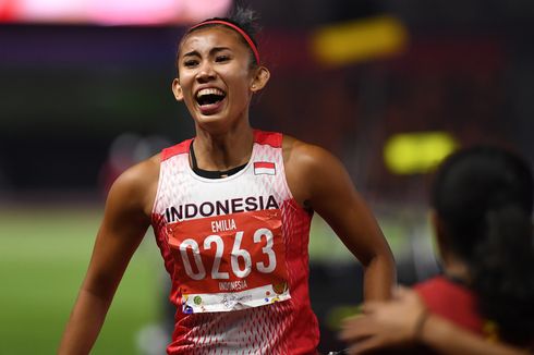 Cedera Tumit Tak Halangi Emilia Nova Raih Medali Emas SEA Games 2019