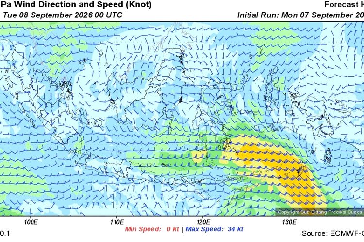 Abu Vulkanik Anak Krakatau Menjauh dari Lampung dan Terbawa ke Arah Samudra Hindia, Status Masih Level Siaga