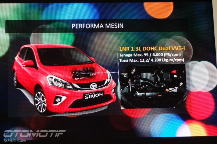 Generasi ketiga Daihatsu Sirion meluncur di Jakarta, Selasa (13/1/2018). Menggunakan mesin baru yang sama seperti Xenia 1.3L.