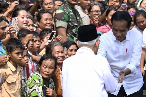 Doa Ma'ruf Amin untuk Jokowi yang Berulang Tahun ke-58