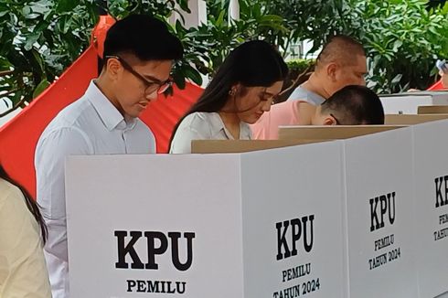 Usai Mencoblos, Kaesang Optimistis Pilpres 2024 Satu Putaran