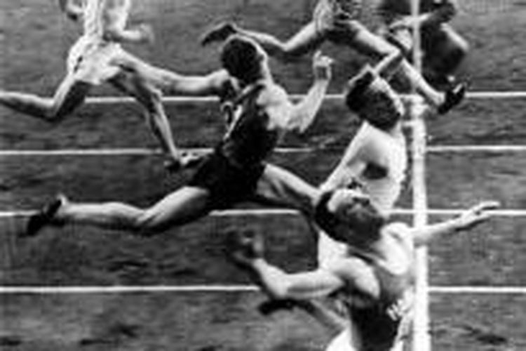 Lomba lari yang berlangsung pada 1938 itu....