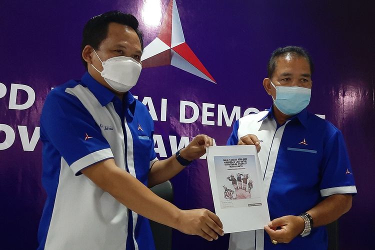 Pengurus Partai Demokrat Jawa Tengah mengadukan Wakil Menteri Desa, Pembangunan Daerah Tertinggal dan Transmigrasi Budi Arie Setiadi ke polisi.