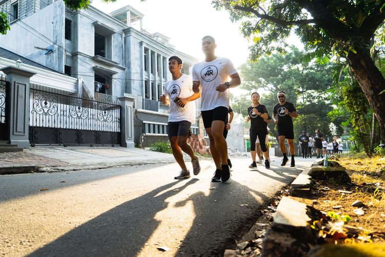 Lari pagi bersama adidas Runners Jakarta