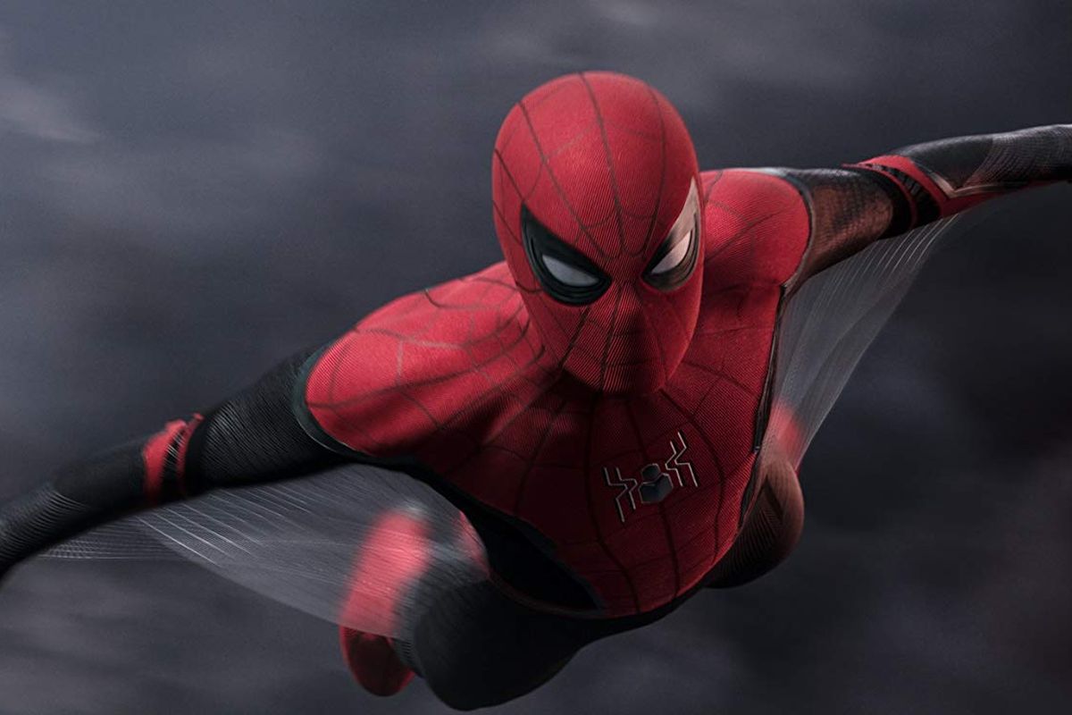 Peter Parker dalam film Spider-Man: Far From Home.